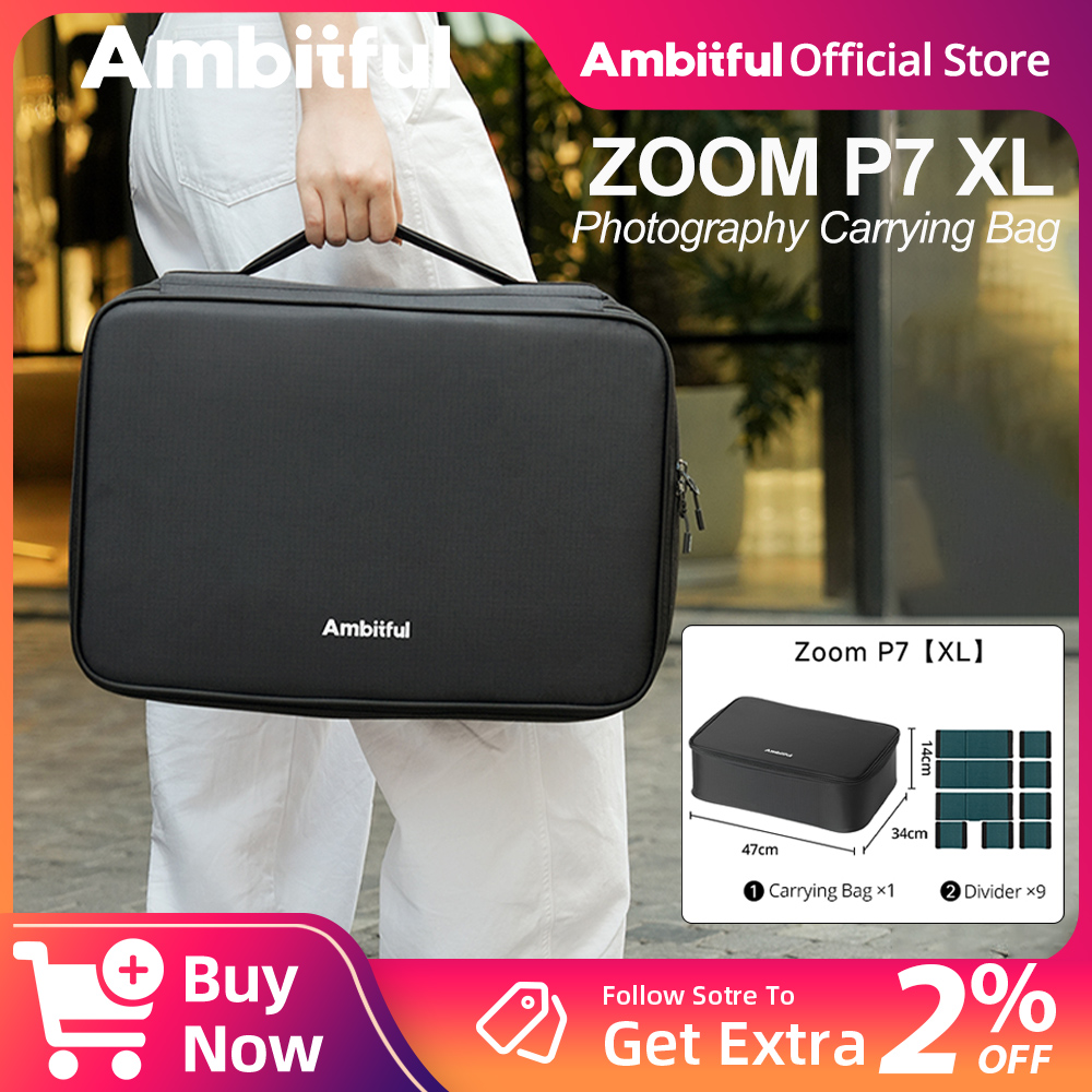 Drone Camera Case - Ambitful ZOOM P7II XL 写真撮影用収納バッグ 旅行バッグ