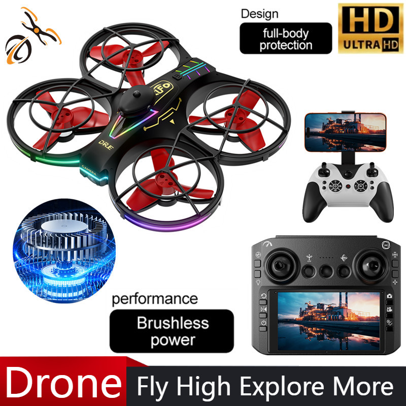 Drone Camera 4K - RH830 RCプロフェッショナルドローン 4K HD空撮 レーザー障害物回避機能搭載 リモートLEDライト