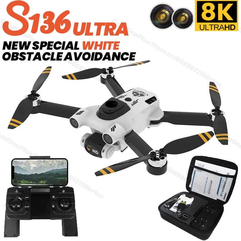 Drone Camera Professional - ドローン S136 Pro Ultra RCドローン 8K