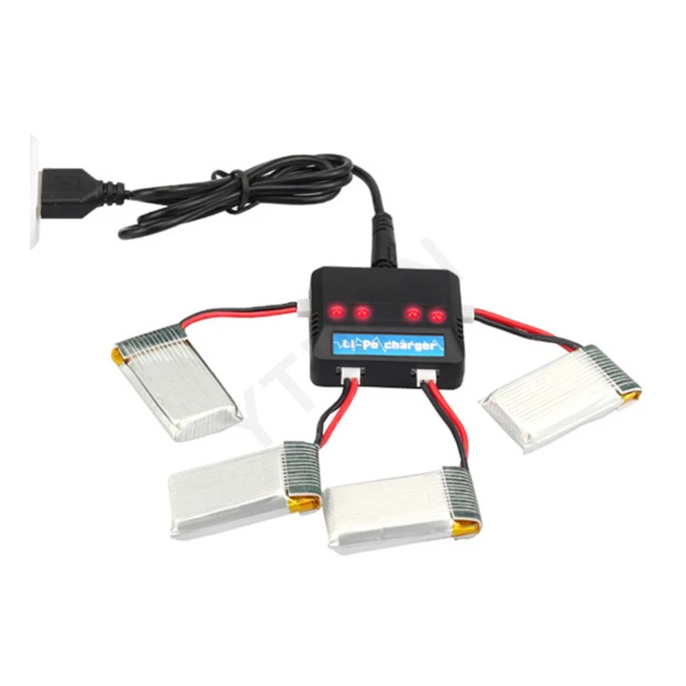 3.7V 300mAh リポバッテリー U816 F180  - Eachine Drone E010 のレビューと価格