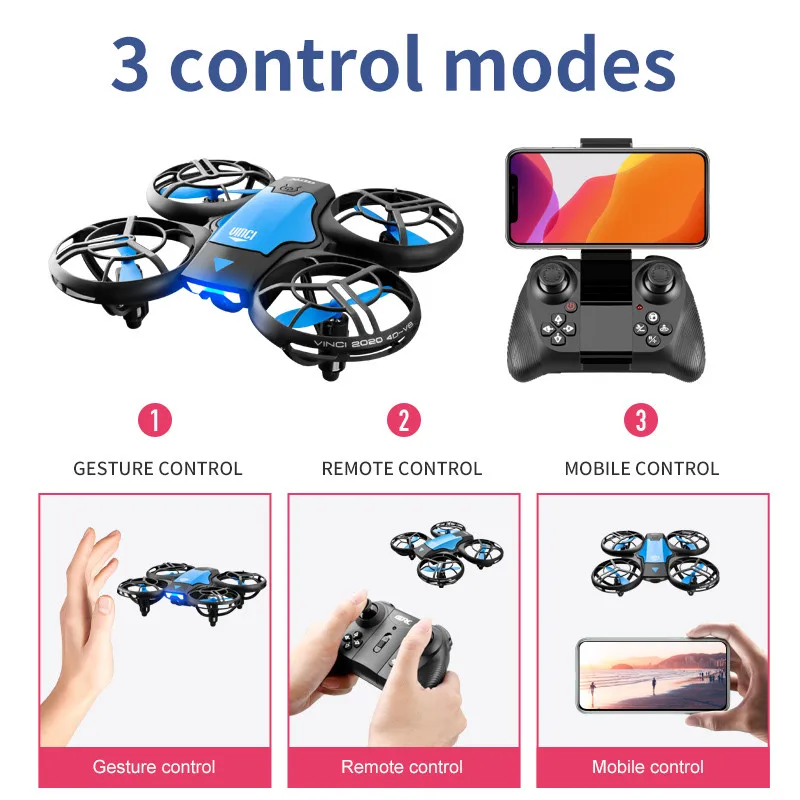V8新型ミニドローン 4KプロフェッショナルHD 1080P - Drone Camera 4K のレビューと価格