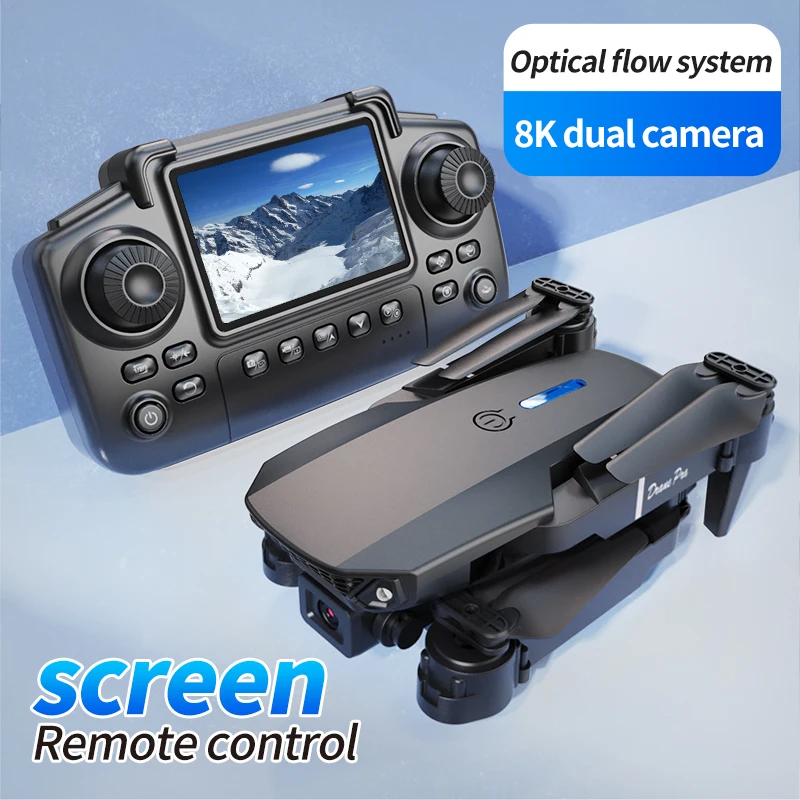 プロフェッショナルE88 PROドローン、スクリーン付き8K - Drone Camera Wide Angle のレビューと価格