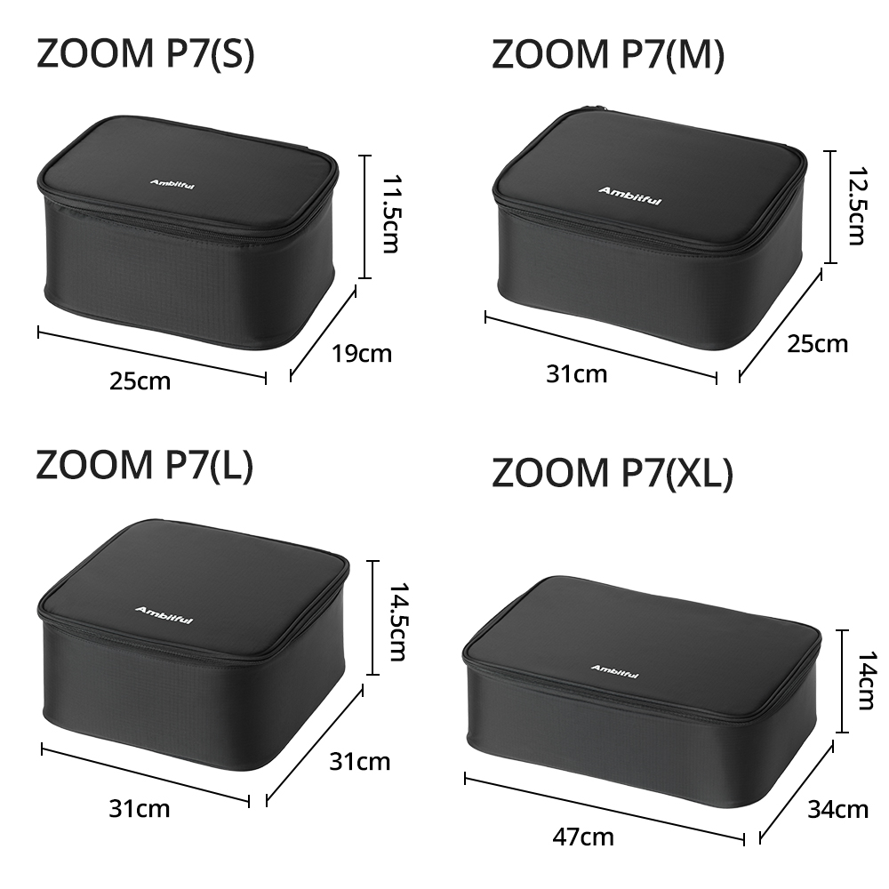Ambitful ZOOM P7II XL 写真撮影用収納バ - Drone Camera Case のレビューと価格