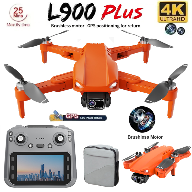 ドローン L900 Plus 4K プロフェッショナル 5G - Drone Camera Night Vision のレビューと価格