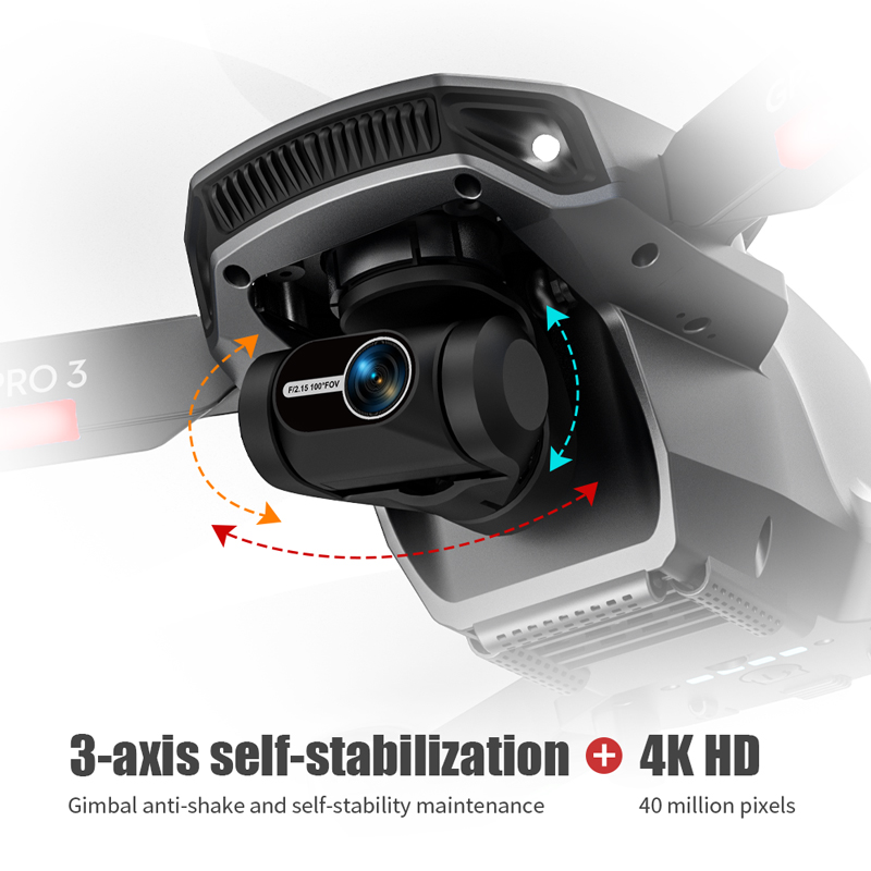 ドローンL106pro 3,4K 5g,wifi,fpv,折 - Drone Camera 4K のレビューと価格