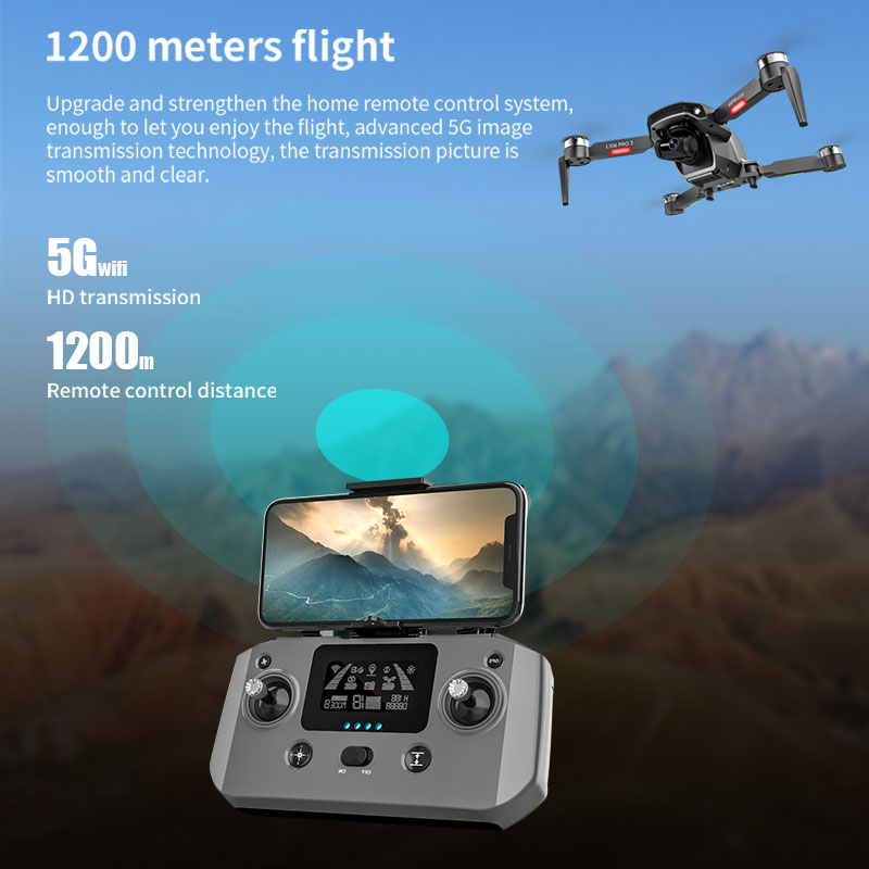 ドローンL106pro 3,4K 5g,wifi,fpv,折 - Drone Camera 4K のレビューと価格