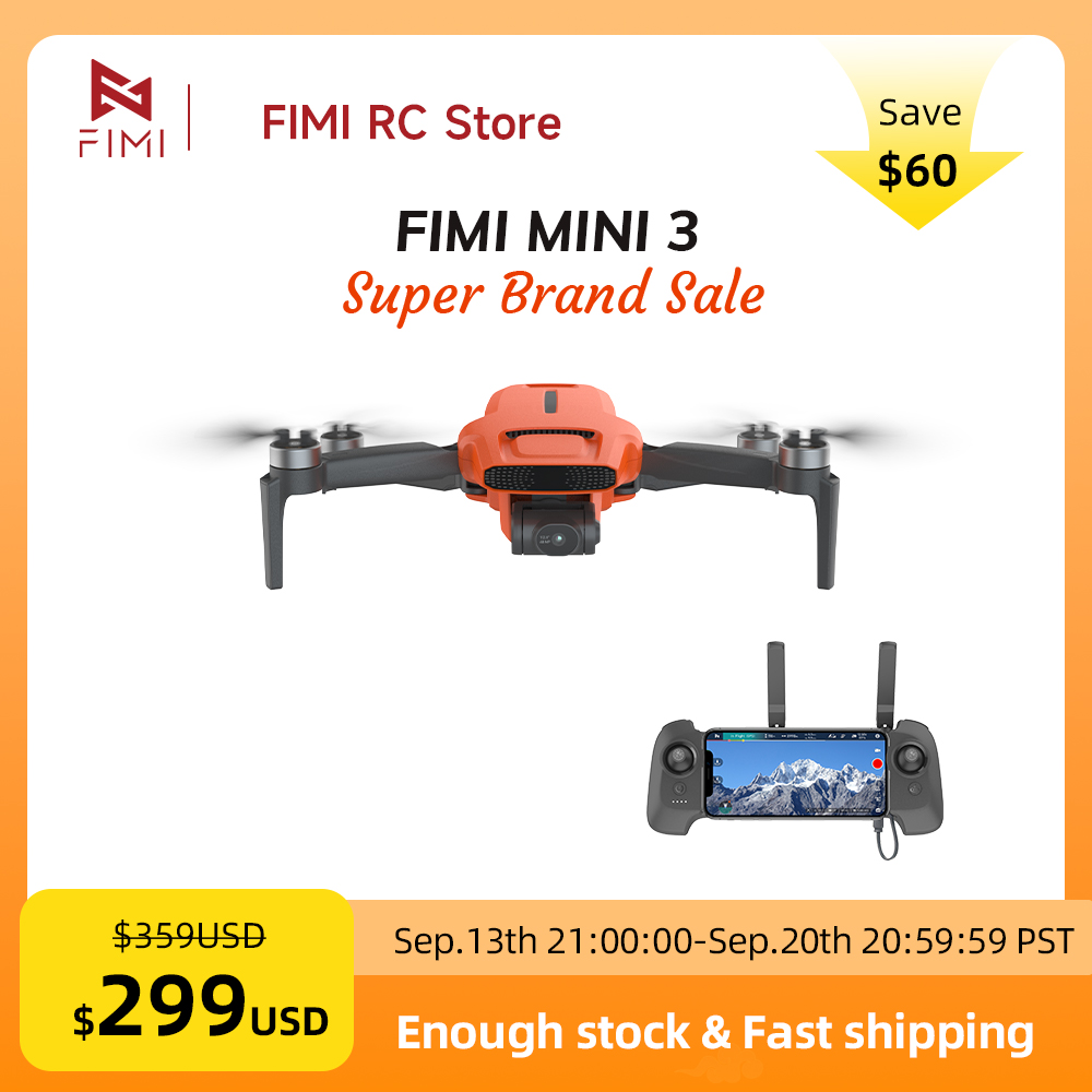 FIMI MINI 3 カメラドローン 4K 60fps 9 - Drone Camera 4K のレビューと価格
