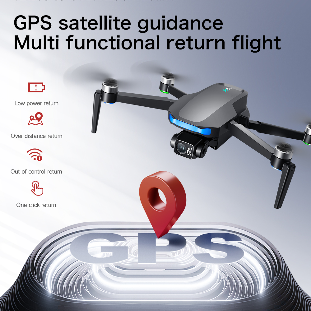 新型S-X1 MAXドローン GPS 8Kプロフェッショナル - Drone Camera Wide Angle のレビューと価格